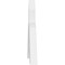 Ekena Millwork Archdale Architectural Grade PVC Gable Bracket, 36"W x 19 1/2"H x 2"D x 6"F, 13/12 Pitch GBP036X20X0206ARC00 - alternate 3